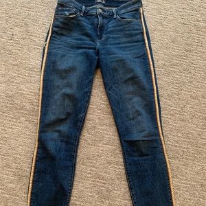 Abercrombie & Fitch ankle low rise jeans
